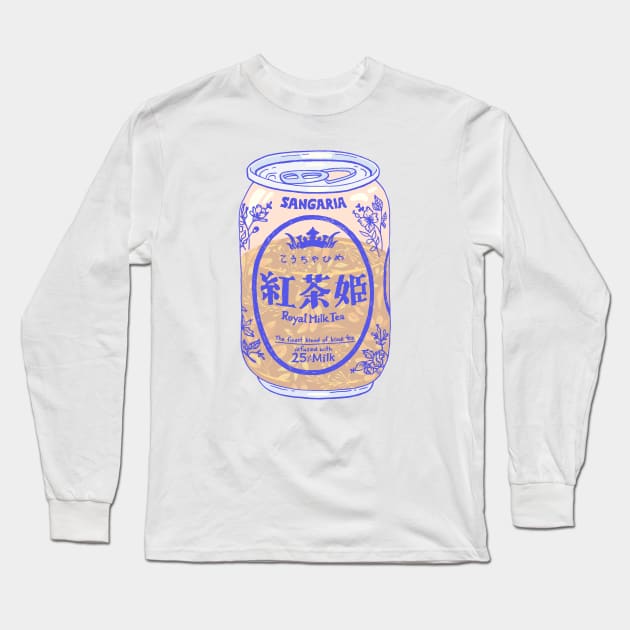 Royal Tea Long Sleeve T-Shirt by LauraOConnor